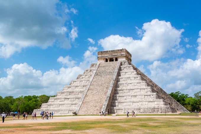 Mayská lokalita Chichén Itzá - Yucatán, Mexiko