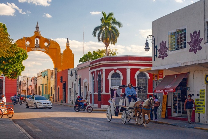 Mérida - hlavní město Yucatánu, Mexiko