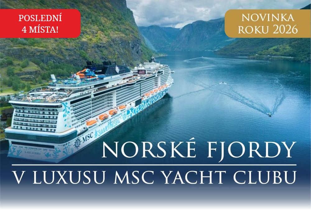 Norské fjordy v luxusním MSC Yacht clubu