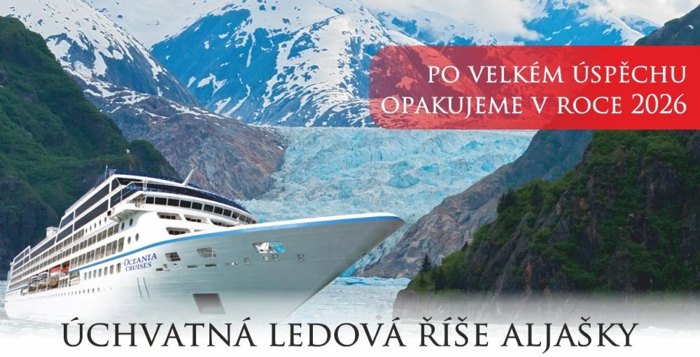 Úchvatná Aljaška - VIP plavba luxusní lodí